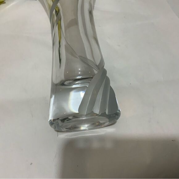 Mikasa Crystal Vase 11” tall Beautiful! - Picture 7 of 8